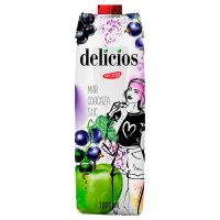 DELICIOS сок(яблоко- смородина) 1 л